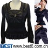 ladies' satin blouse