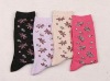 ladies socks (cotton socks& jacquard socks)