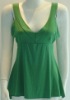 ladies viscose/spandex tank top