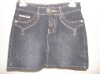 lady denim skirts