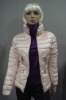 lady down jacket(attractive overcoat, down garment)