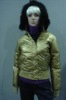 lady down jacket( lady attractive overcoat, down garment)