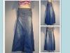 lady jeans skirt 1235