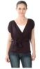 lady's 95%cotton 5%spandex pullover