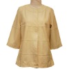 lady's lamb nappa leather coat