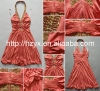 lady's silk dress
