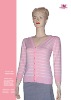lady's spring fashion cardigan sweater