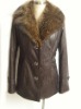 leather  coat