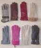 leather gloves