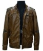 leather jacket(PU jacket,PU leather jacket)(08397)