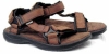 leather sandal with PU sole