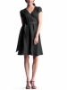 linen wrap Women's dress   (08W318)