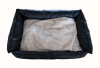 luxury pet bed leather pet bed