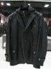 man's leather coat
