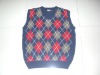 men's jacquard vest