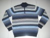 men's stripes style sweater