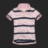 men stripe polo abuffing shirt