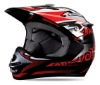 motocross helmets (DP902-1 black-red)