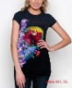 new arrival!!!! t-shirt,design t-shirt,cotton t-shirt,fashion t-shirt,lady's t-shirt,new style t-shirt,100% cotton!!!