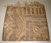 paisley jacquard throw blanket
