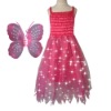 party costume, girl dress, fairy wings, butterfly wings