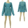 pleats fashion ladies' blouse