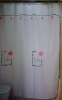 polyester shower curtain