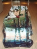 print coral fleece blanket