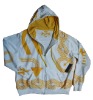 printed fleece top