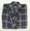 printed men's coral fleece robe