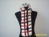 rabbit fur scarf/fur scarf/fur scarves
