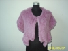 rabbit fur shawls/fur shawl/fur shawls