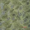 rayon knitting  printed with silver