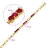 red corundum jewelry ,bracelet ,alloy bracelet,90228-21