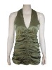satin halter top