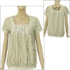 sequin accessories fashion ladies' blouse