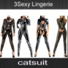 sexy pvc catsuit, pvc underwear, pvc/ pu wear, leather/ leather look catsuit