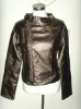 shining PU jacket