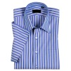 short sleeve shirt with stripes