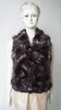 silver fox fur vest/waistcoat(picture)