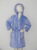 soft plush children's bathrobe