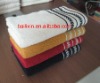 solid towel with beautiful jacquard border