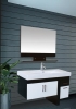 solid wood cabinet,faucet,mirrors
