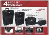 stock luggage set 4(J03-2067), stocking trolley case,closeout bags, stock lots