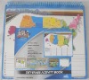 stocklot activity book(11220), stock writing board, dry erase book, closeout, excess inventory