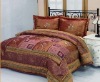 taffeta comforter set ( patchwork, quilt, bedding set)