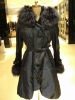 textile with fur garments(LILLA)