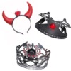 tiara,crown,fashion crown,headpiece,party supply,cattle horn