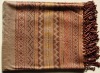 water wave jacquard throw and  blanket