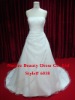 wedding dress and evening dress